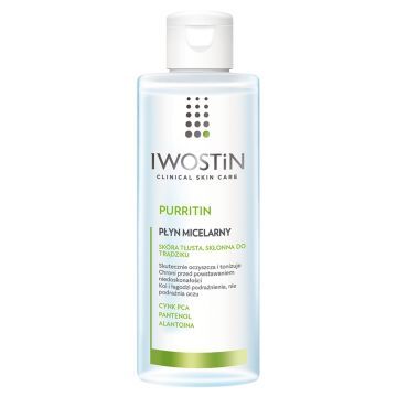 Iwostin Purritin, płyn micelarny, 215 ml