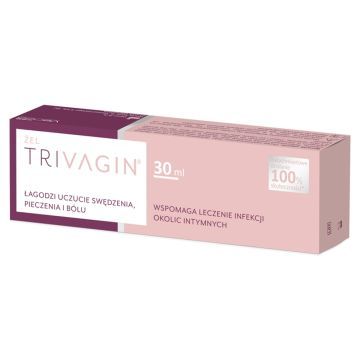 Trivagin, zel, d/stos.pomocn.w lecz.infek.okol.intym., 30 ml