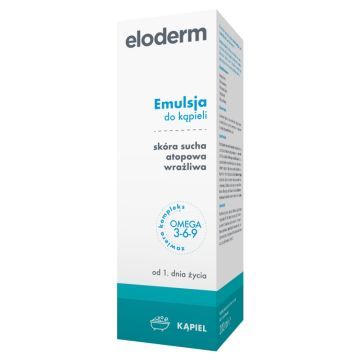 Eloderm Omega 3-6-9, emulsja do kąpieli, 200 ml