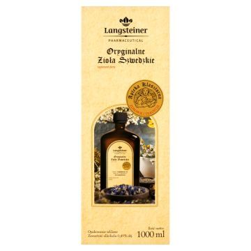 Langsteiner Oryginalne Zioła Szwedzkie, płyn, 1000 ml