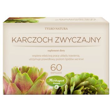 Karczoch Zwyczajny, kapsułki, 60 szt.