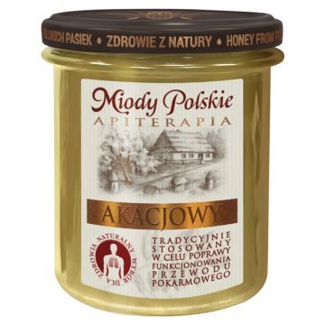 Miod akacjowy, (Miody Polskie), 400 g