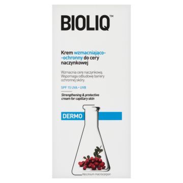 Bioliq Dermo, krem wzmacniająco-ochronny do cery naczynkowej, 30 ml