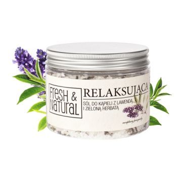 Fresh&Natural, sol, d/kap.,relaks.,lawenda,ziel.herb., 500 g
