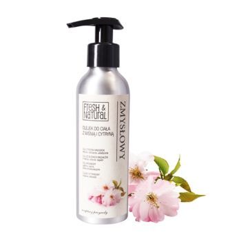 Fresh&Natural, olejek, d/ciala,zmyslowy,wisnia,cytr.,150 ml