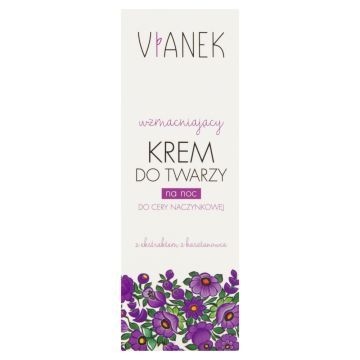 Sylveco Vianek, krem, do twarzy, wzmacn.,n/noc, 50 ml