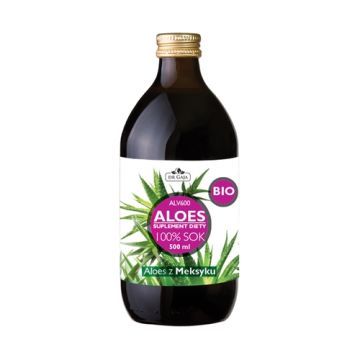 Dr Gaja Sok z Aloesu ALV600 BIO, pasteryzowany, 500 ml