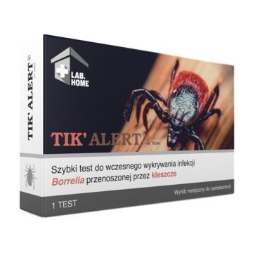 Test Tik'alert,d/wykr.infekcji Borrelia (borelioza),1szt