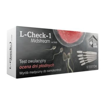 Test L-Check-1 Midstream, test, owulacyjny, 5 szt