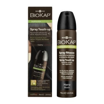 Biokap Nutricolor Delic.Touch Up,spray,d/wl.,czarny, 75 ml
