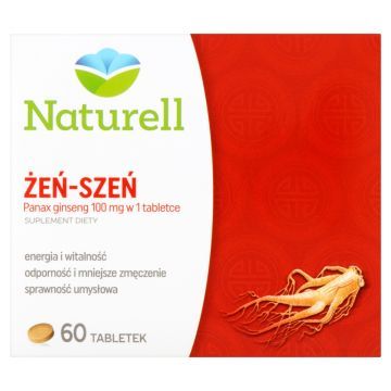 Naturell Żeń-szeń, tabletki, 60 szt.