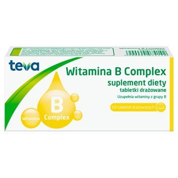 Witamina B Complex, tabletki drażowane, 60 szt.