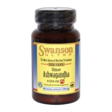 Ashwagandha KSM-66 ekstrakt, kaps., 60 szt