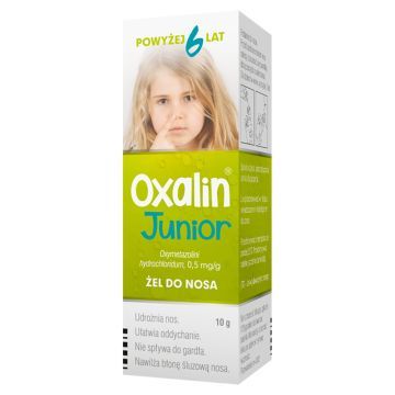 Oxalin Junior, 0,5 mg/g, zel do nosa, 10 g, butel.