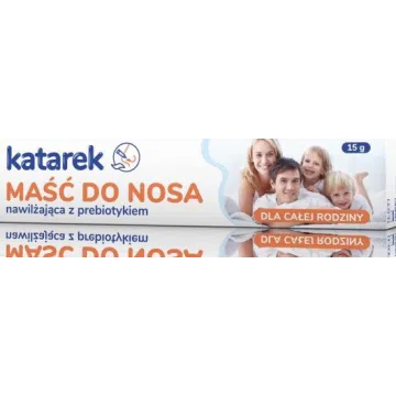 Katarek, nawilżająca maść do nosa z prebiotykiem, 15 g (tuba)