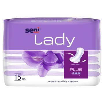 Seni Lady plus, wkladki urolog.,(d.row),PHP, 15 szt