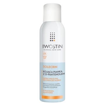Iwostin Solecrin, kojąca pianka z D-pantenolem, po opalaniu, 150 ml