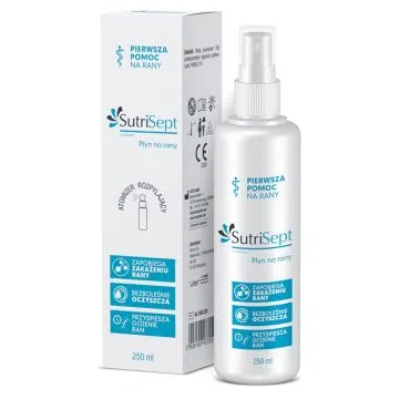 SutriSept, płyn na rany, 250 ml