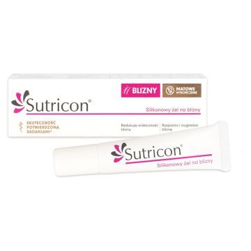 Sutricon Silikonowy, żel na blizny, 15 ml
