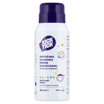 Kick the Tick Max Repelent Plus,aer,p/kom,mesz,klesz, 90 ml