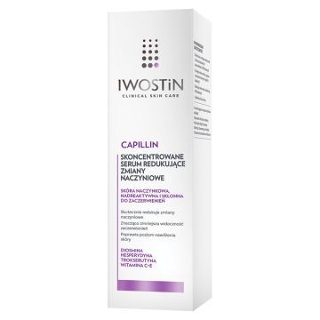 Iwostin Capillin Forte, koncentrat na naczynka do twarzy i ciała, 75 ml