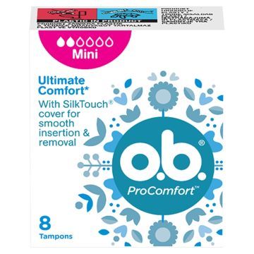 O.B. ProComfort Mini, tampony, 8 szt.