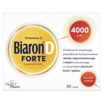 Biaron D Forte, kapsułki miękkie, 90 szt.