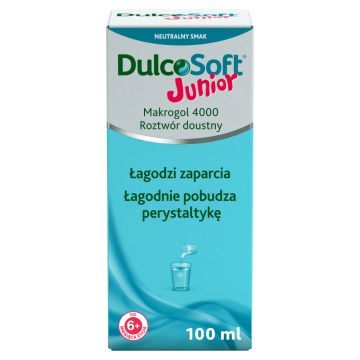 DulcoSoft Junior, roztwór doustny na zaparcia u dzieci, 100 ml