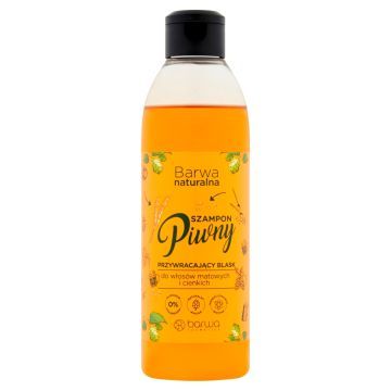 Barwa Naturalna, szamp.,piwny przywracajacy blask,300 ml