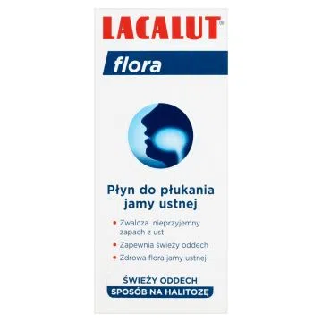 Lacalut flora, płyn do higieny jamy ustnej, 300 ml