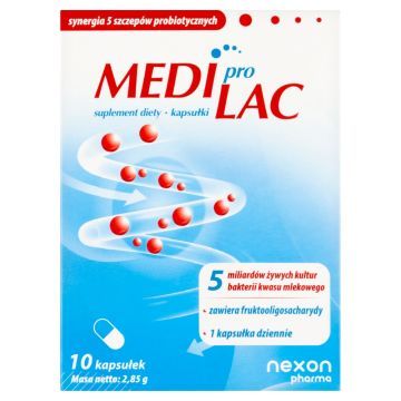 MediproLac, kapsułki, 10 szt.