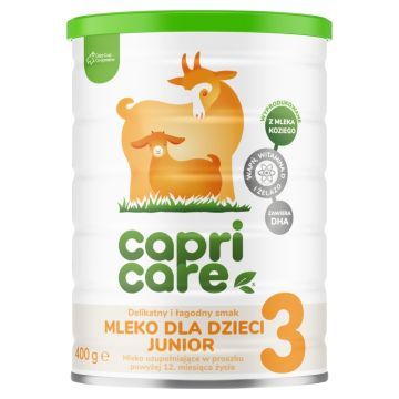 Capricare 3 mleko następne, Junior, prosz., 400 g