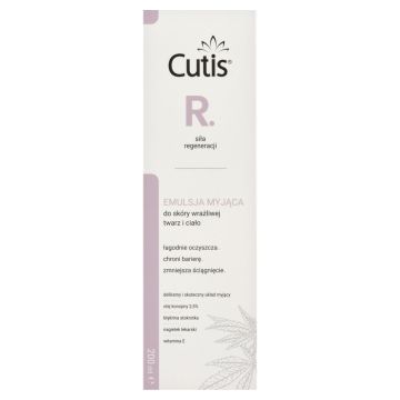 Cutis mini derm, emulsja micelarna do ciała i włosów, 200 ml