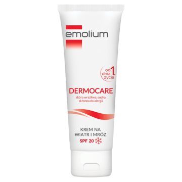 Emolium Dermocare, krem na wiatr i mróz, od 1 dnia życia, SPF 20, 75 ml