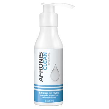 Afronis Clean, emulsja do mycia, bioaktywne oczyszczanie skóry trądzikowej, 150 ml