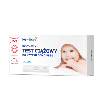 Heltiso test ciążowy płytkowy do użytku domowego