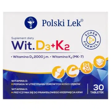 SundovitD3+K2, tabletki, 30 szt.
