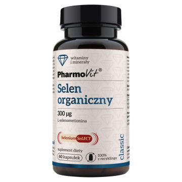 Pharmovit Selen organiczny, 300 mcg, kaps., 60 szt