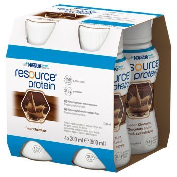 Resource Protein, płyn o smaku czekoladowym, 200 ml, 4 szt.