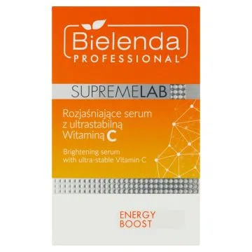 Bielenda Professional SupremeLab, Rozjaśniające serum z ultrastabilną witaminą C, 15 ml