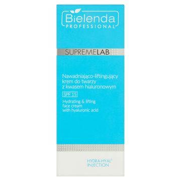 Bielenda Professional SupremeLab, Nawadniająco-liftingujący krem z kwasem hialuronowym, 50 ml