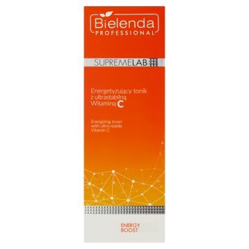 Bielenda Professional SupremeLab, Energetyzujący tonik z ultrastabilną witaminą C, 200 ml
