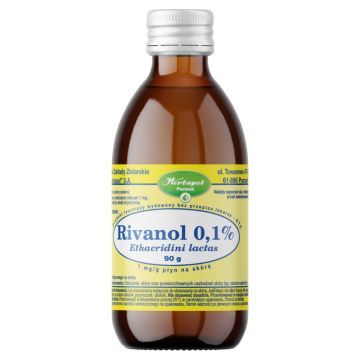 Rivanolum roztwor 0.1%, (H.Poznan),  90 g
