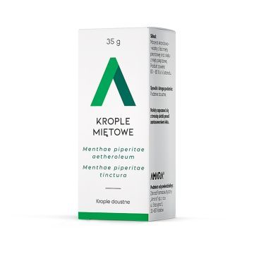 Krople miętowe, (Nalewka miętowa), 35 g (Amara)