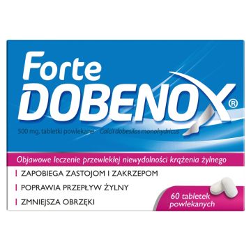 Dobenox Forte, 500 mg, tabl.powl., 60 szt