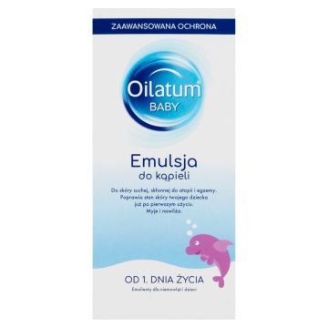 Oilatum Baby, Zaawansowana Ochrona, emulsja do kąpieli, 150 ml