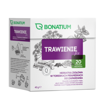 Bonatium Trawienie fix, herbatka ziołowa, 20 sztuk