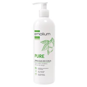 Emolium Pure, emuls., do ciala,skora sucha, wrazliwa, 400 ml