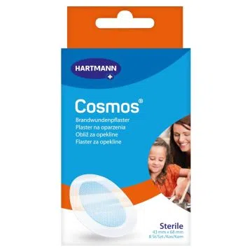 Cosmos, plastry na oparzenia, 8 szt.