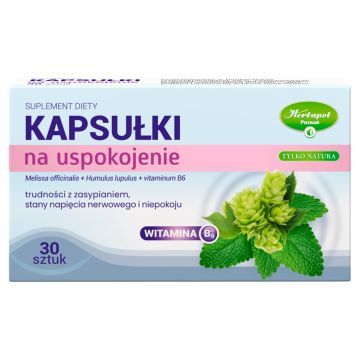 Kapsułki na uspokojenie, 30 szt.